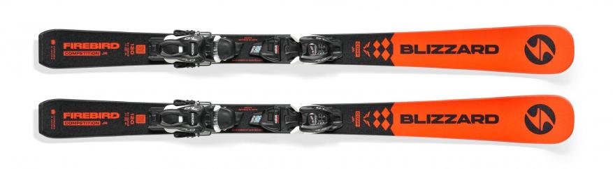 BLIZZARD Firebird COMP. JR + FDT JR 7, orange/black | blizzardski.pl