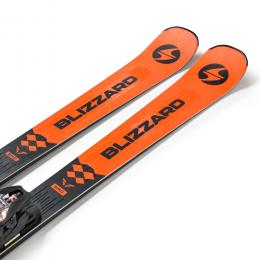 スキー BLIZZARD FIREBIRD SRC + XCELL 14 DEMO BLIZZARD Firebird SRC + XCELL 14 DEMO, orange/black