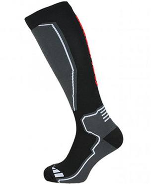 Compress 85 ski socks, black/grey