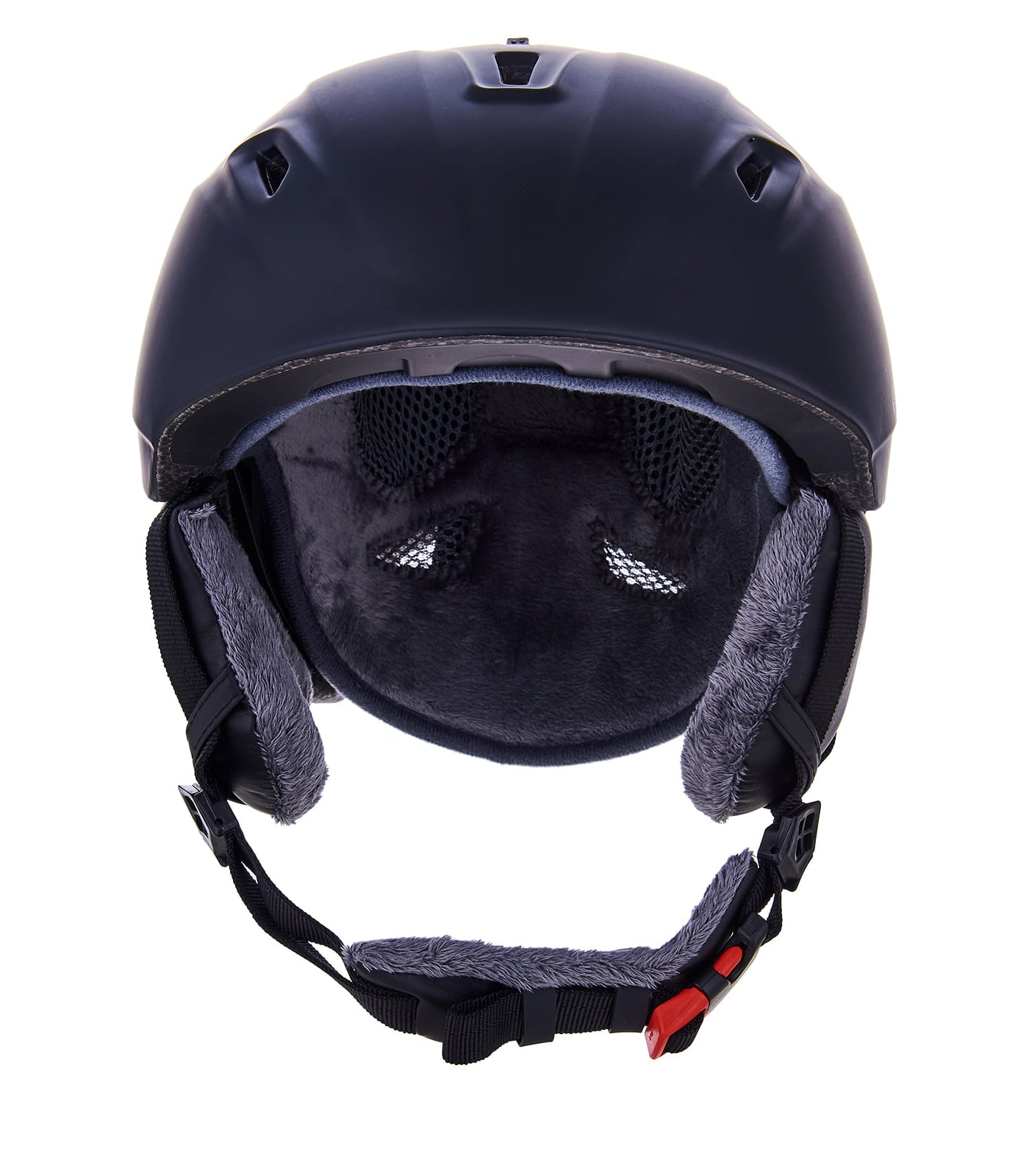 Demon ski helmet, black matt/silver squares