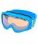 Ski Gog. 905 MDAVZFO, neon blue matt, amber2-3, blue mirror, photo